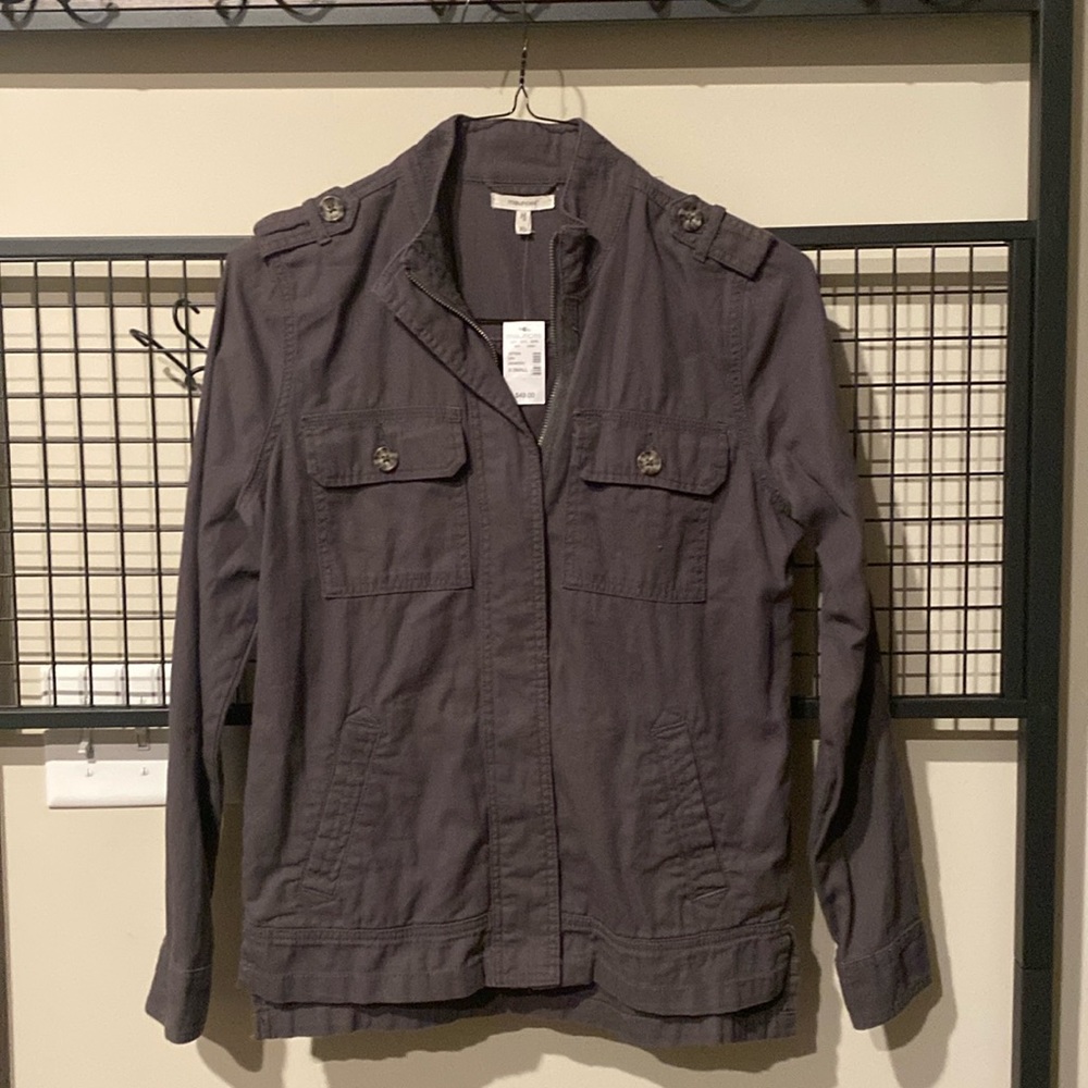 Maurices Gray Utility Jacket